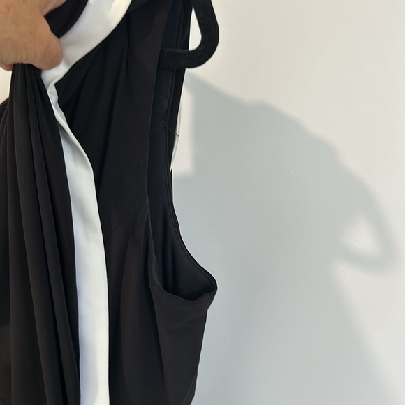 R&M Richards cape sleeve evening pant suit - Picture 5 of 6